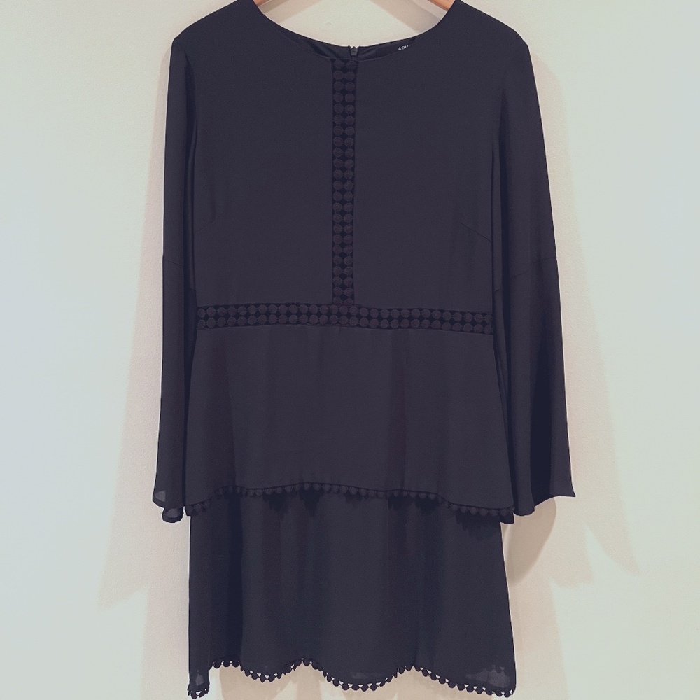 Gorgeous Black Tiered Dress